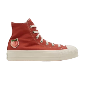 Converse Wmns Chuck Taylor All Star Lift Platform High 'Peaches 'Sneakers Orange Mantra/Egret/Black A03175C