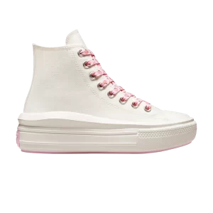 Converse Wmns Chuck Taylor All Star Move Platform High 'Peaches 'Sneakers Egret/Cherry blossom A03179C