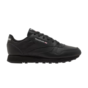 Reebok Wmns Classic Leather 'Black Pure Grey' Sneakers Black color/Black color/Pure gray 5 GY0960