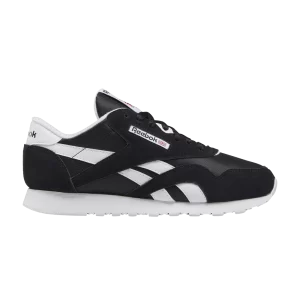 Reebok Wmns Classic Nylon 'Black White 'Sneakers 2022 Black/White/White 100009251