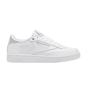 Reebok Wmns Club C 85 'White Silver Metallic' Sneakers White Shoes/White Shoes/Metallic Silver GY9728