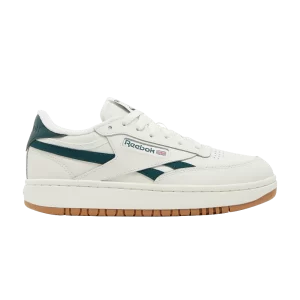 Reebok Wmns Club C Double Revenge 'Chalk Forest Green' Sneakers Chalk/Forest Green/Lee GY9741