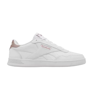 Reebok Wmns Court Advance 'FOMO is Dead' Sneakers White/Rose Gold/White Shoes 100033847