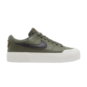 Nike Wmns Court Legacy Lift 'Medium Olive' Olive medium/Sail/Team Orange/Black DM7590 201