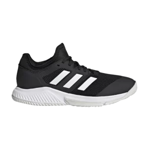 adidas Wmns Court Team Bounce IN 'Core Black' Black/Cloud White/Metallic Silver FX1804