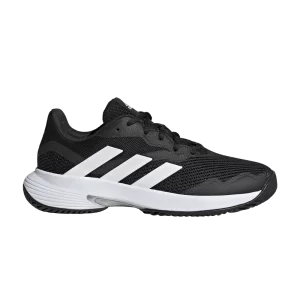 adidas Wmns CourtJam Control 'Black Silver Metallic' Sneakers Black/Cloud White/Metallic Silver GX6421