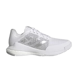 adidas Wmns Crazyflight 'White Silver Metallic' Sneakers Cloud White/Metallic Silver/Gray Two GY9270