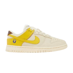 Nike Wmns Dunk Low LX 'Banana' Sneakers Coconut Milk/Bright Sulfur/Cocoa Wow DR5487 100