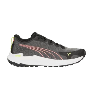 Puma Wmns Fast-Trac Nitro 'Black Sunset Glow' Sneakers Black/Sunset Glow/Light Lime 377046 04