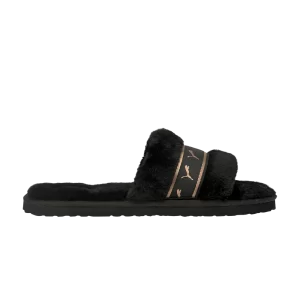 Sneakers Puma Wmns Fluff Remix Slide 'Black Rose Gold 'Black/Rose gold 385240 06