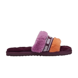 Sneakers Puma Wmns Fluff Slide 'Jazzy – Grape Wine 'Grape Wine/Lavender Mist/Deep Apricot/Fuchsia Festival 385721 01