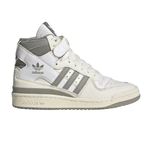 adidas Wmns Forum High 'Off White Silver Pebble' Sneakers White/Silver Pebble/White Cloud HQ4377