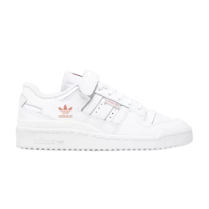 adidas Wmns Forum Low 'White Rose Gold Metallic' Sneakers Cloud White/Cloud White/Rose Gold Metallic HQ7105