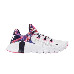 Nike Wmns Free Metcon 4 'Paint Smudge' Summit White/Hyper Pink/White/Blackened Blue CZ0596 101