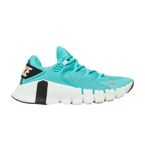 Nike Wmns Free Metcon 4 'Washed Teal' Sneakers Washed Til/Black/Barely Green/Orange Peak CZ0596 338