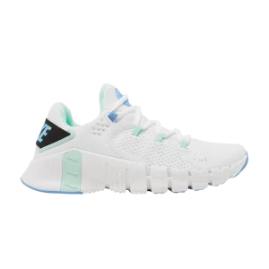 Nike Wmns Free Metcon 4 'White Mint Foam' White/Mint Foam/University Blue/Metallic Silver CZ0596 100