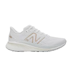 Sneakers New Balance Wmns Fresh Foam X 860v13 2E Wide 'White Light Gold Metallic 'White/Light Aluminum/Light Gold Metallic W860W13 2E