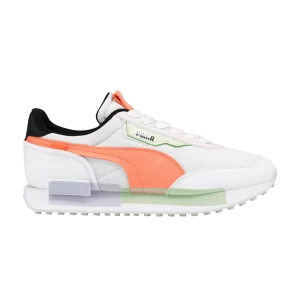 Sneakers Puma Wmns Future Rider MIS 'White Butterfly 'White/Peachy pink/Butterfly 384860 01