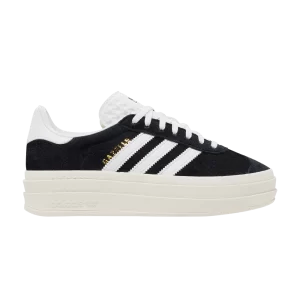 adidas Wmns Gazelle Bold 'Black White' Sneakers Black/White Cloud/White Core HQ6912