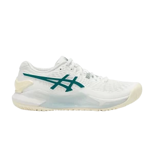 ASICS Wmns Gel Resolution 9 'White Pitch Green' White/Pitch Green 1042A246 101