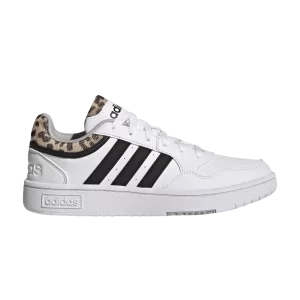 adidas Wmns Hoops 3.0 'Leopard' Sneakers Cloud White/Black/Gray Two GY4743