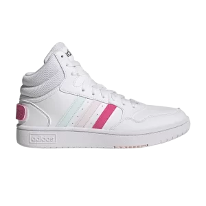 adidas Wmns Hoops 3.0 Mid Classic 'World Friendship Day' White Cloud/Purple Pulse/Almost Pink GX7235