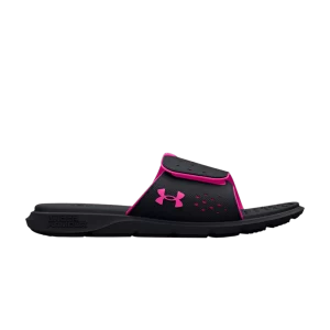 Under Armor Wmns Ignite 7 Slide 'Black Rebel Pink' Sneakers Black/Rebel Pink 3026027 002