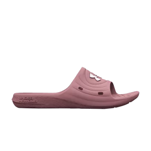 Under Armor Wmns Locker 4 Slide 'Pink Elixir' Sneakers Pink Elixir/White 3027013 600