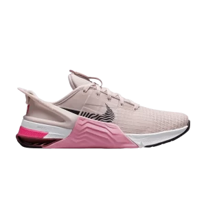 Nike Wmns Metcon 8 FlyEase 'Barely Rose' Barely Rose/Pink Sunrise/Canyon Rust/Cave Purple DO9381 600