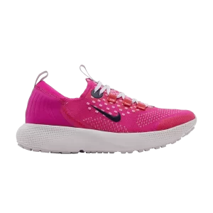 Nike Wmns React Escape Run Flyknit 'Pink Prime' Pink Prime/Siren Red/Pink Glow/Blackened Blue DC4269 600