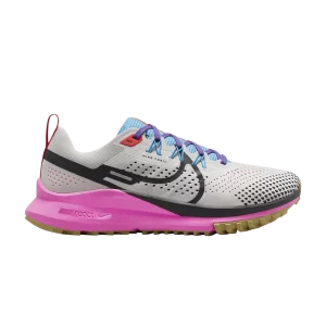 Nike Wmns React Pegasus Trail 4 'Light Orewood Pink Blue' Light Brown/Lightning Blue/Spell Pink/Dark Smoke Gray FD0876 100