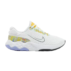 Nike Wmns Renew Ride 3 'White Barely Green' White/Barely Green/University Gold/Dark Smoke Gray DQ4349 100