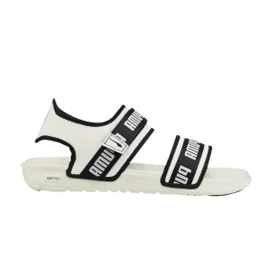 Sneakers Puma Wmns Softride Slide 'Wordmark – Marshmallow 'Marshmallow/Black 384128 02