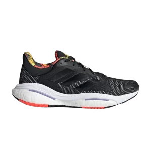 adidas Wmns SolarGlide 5 'Black Floral' Sneakers Black color/Black color/Sunny red GX5512