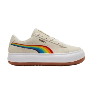 Sneakers Puma Wmns Suede Mayu 'Rainbow – Whisper White 'Whisper of white 387239 03