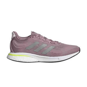 adidas Wmns Supernova 'Magic Mauve Solar Yellow' Sneakers Magic Haze/Metallic Silver/Sunny Yellow GX2970