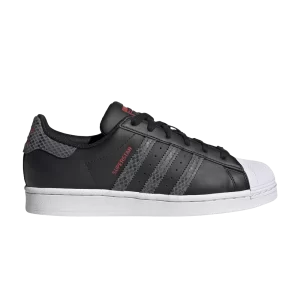 adidas Wmns Superstar 'Black White Snakeskin' Sneakers Black color/Black color/Cloud white HQ1917