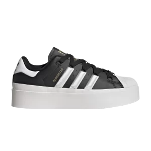 adidas Wmns Superstar Bonega 'Black Gold Metallic' Sneakers Black/Cloud White/Metallic Gold GX1841