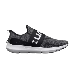 Under Armor Wmns Surge 3 Slip 'Black White' Black/White 3026507 001