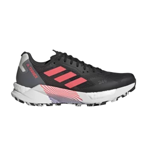 adidas Wmns Terrex Agravic Ultra Trail 'Black Turbo' Black/Turbo/Crystal White GZ9037