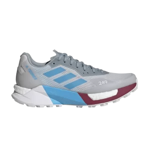 adidas Wmns Terrex Agravic Ultra Trail 'Grey Sky Rush Burgundy' Dash gray/Sky Rush/Legacy Burgundy GZ9039