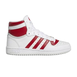 adidas Wmns Top Ten RB 'White Power Red' Cloud White/Red/Gray One HP9547