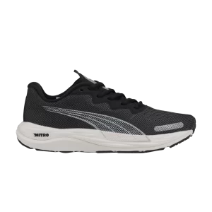 Puma Wmns Velocity Nitro 2 'Black White' Sneakers Black/White 376262 01