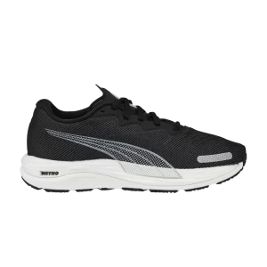 Puma Wmns Velocity Nitro 2 Wide 'Black Metallic Silver 'Sneakers Black/Silver metallic 377478 01