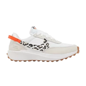 Nike Wmns Waffle Debut 'White Leopard' Sneakers White/Team Orange/Rattan/Sail DZ5201 100