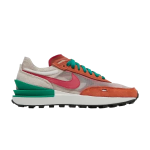 Nike Wmns Waffle One 'Burnt Sunrise Mystic Hibiscus' Sneakers Scorched Sunrise/Light Brown/Malachite/Mystical Hibiscus DN4696 800