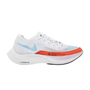 Nike Wmns ZoomX Vaporfly Next% 2 'White Rush Orange' White/Orange Peak/Doll/Laser Blue CU4123 102