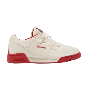 Reebok Workout Plus 'Chalk Flash Red' Chalk/Chalk/Red color GZ3654