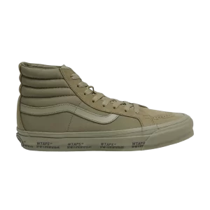 Vans WTAPS x OG Sk8-Hi LX 'Olive Drab 'Sneakers Olive Speckled/Black VN0A4BVBCX6