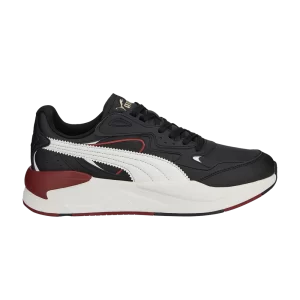 Puma X-Ray Speed FC 'Black Intense Red' Sneakers Black/Vapor Grey/Team Gold/Rich Red 386459 02